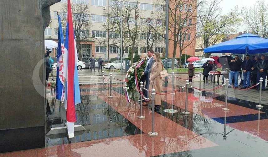 TRIBUTE PAID TO 59 SERBS KILLED IN WAR IN AREA OF TEOČAK