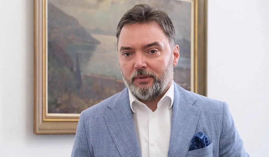 The Deputy Chairman of the Council of Ministers Staša Košarac.