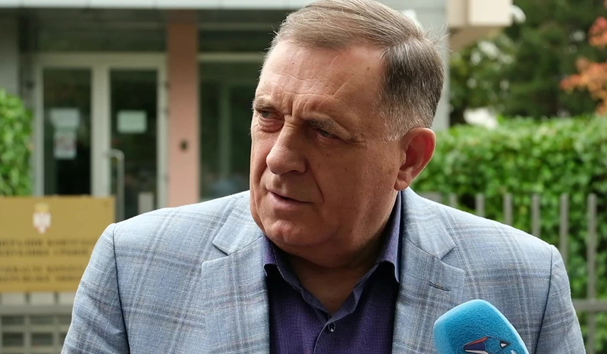 The President of Republika Srpska Milorad Dodik
