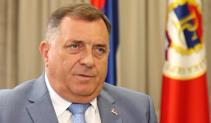 The president of Republika Srpska Milorad Dodik