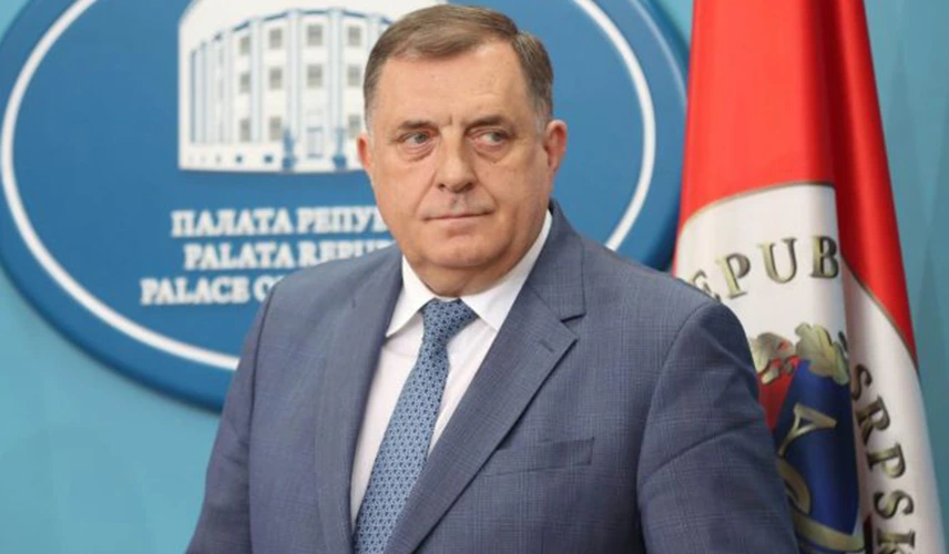 The president of Republika Srpska Milorad Dodik.