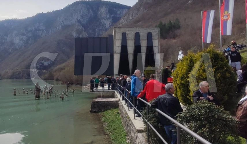 The commemoration in Stari Brod  of the 83rd anniversary of the suffering of more than 6,000 Serbs killed in 1942 by Ustasha units headed by Juro Francetić.