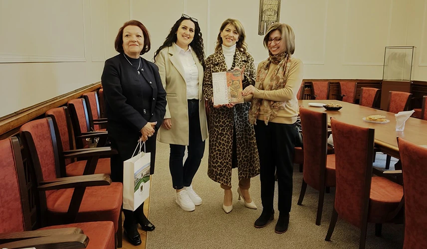 COOPERATION WITH NATIONAL LIBRARY OF BULGARIA AGREED UPON