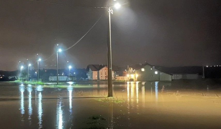 SEVERAL HOUSEHOLDS EVACUATED IN LAKTAŠI