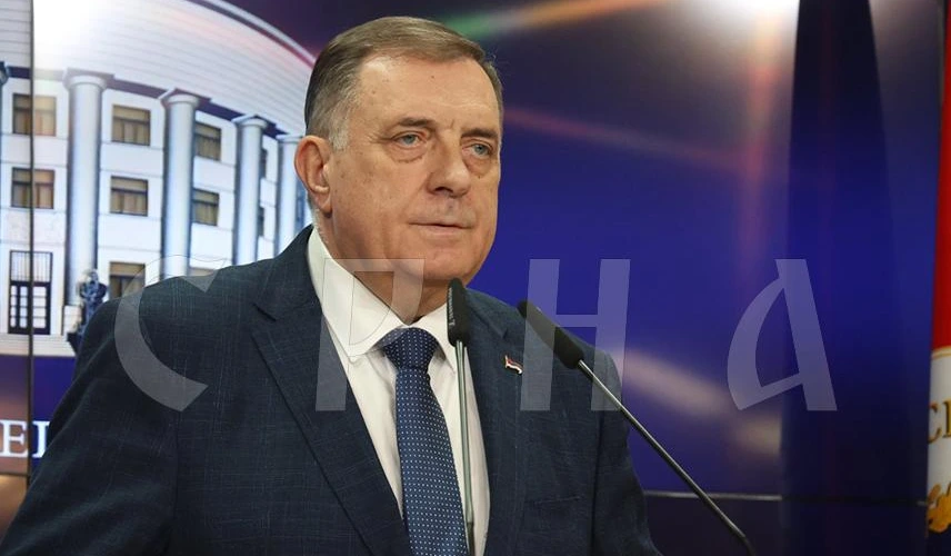 President of Republika Srpska held a press conference in the Palace of Republika Srpska in Banja Luka.