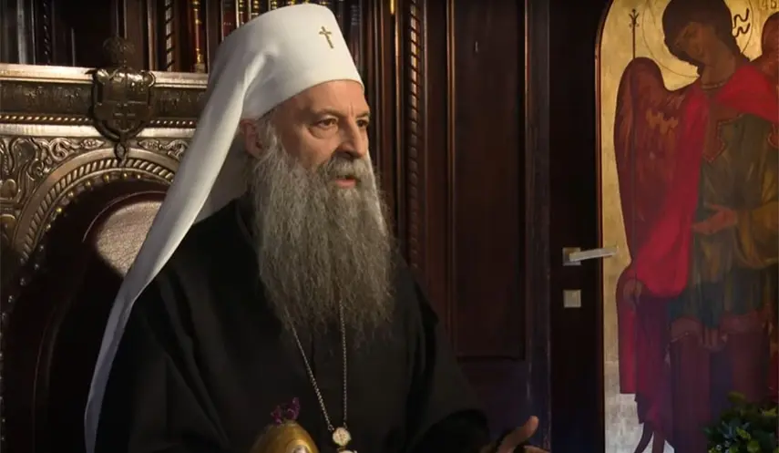 PATRIARCH PORFIRIJE VISITS YOUNG PATIENTS AT TIRŠOVA CHILDREN'S CLINIC