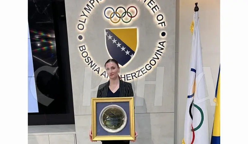 GAJIĆ THE BEST BiH ATHLETE FOR THE THIRD TIME