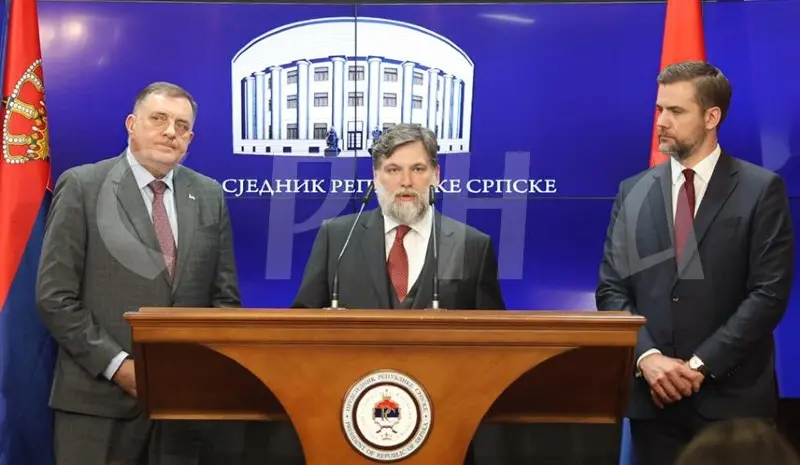 REPUBLIKA SRPSKA INSISTS ONLY ON RESPECT FOR LAW