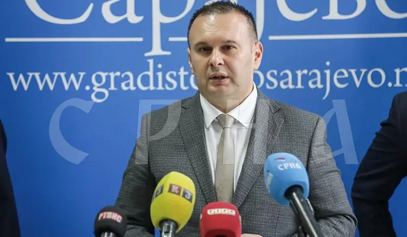 The Mayor of East Sarajevo Ljubiša Ćosić