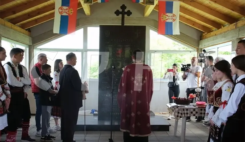 The Banja Luka settlement of Bijeli Potok has marked today the 83rd anniversary of the killing of 54 Serbs and the brutal Ustasha crime committed in this place during the Second World War by holding a memorial service and laying wreaths at the memorial.