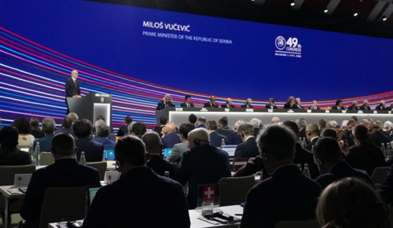 UEFA CONGRESS OPENED IN BELGRADE