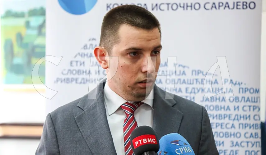 Minister of Trade and Tourism of Republika Srpska Denis Šulić