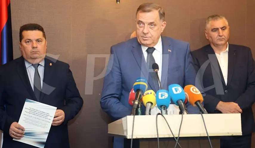 DODIK: SRPSKA DID NOT CREATE THE CONSTITUTIONAL-LEGAL CRISIS IN BiH