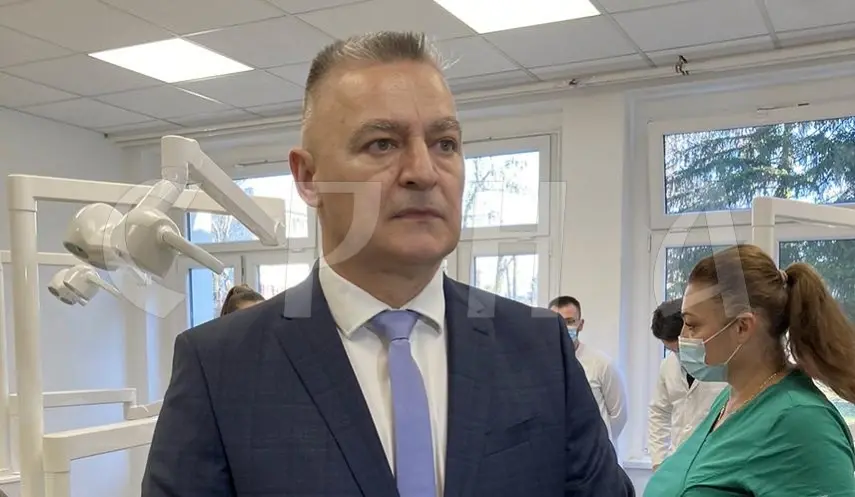 The Dean of the Faculty of Medicine, Ranko Škrbić.