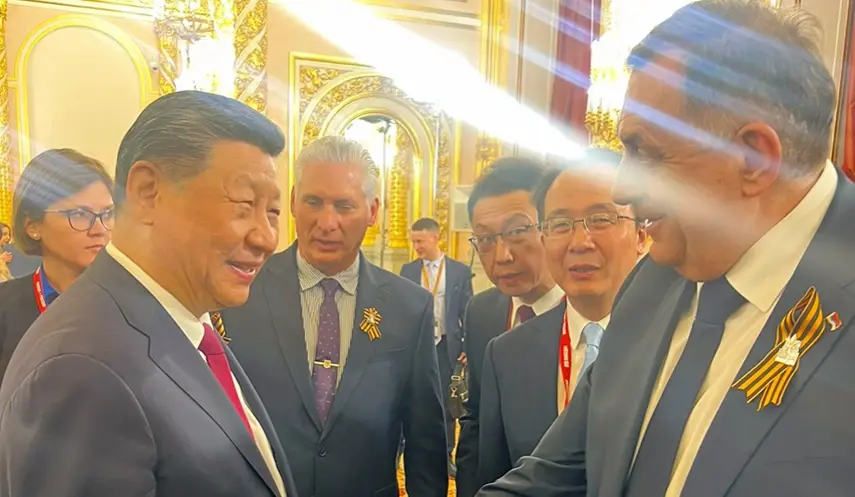 DODIK SPOKE WITH XI - SRPSKA APPRECIATES BEIJING'S SUPPORT