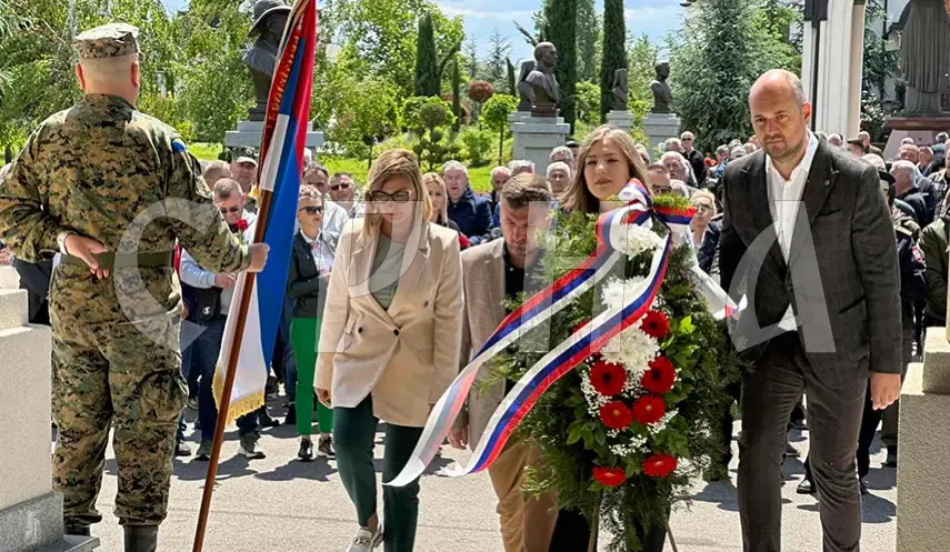 In the yard of the Monastery of Saint Petka in Bijeljina, in front of the monument bearing the names of 1,246 fallen sons of Sarajevo, the Day of the Ilijaš Brigade was marked today, recalling memories of this heroic unit that became part of the very foundations of Republika Srpska.