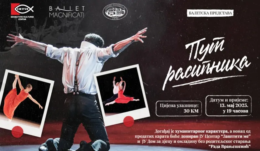 THE US BALLET TROUPE'S PERFORMANCE OF HUMANITARIAN CHARACTER TOMORROW