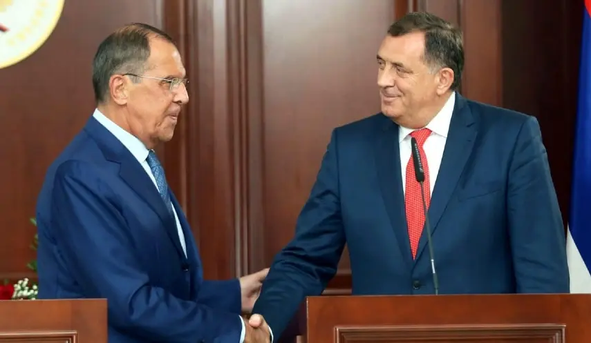 DODIK: LAVROV - EXAMPLE OF STATESMANSHIP AND INTEGRITY, CONGRATULATIONS ON HIGH DECORATION