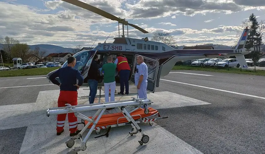 FIGHTING SECONDS - TREBINJE - BELGRADE AIR MEDICAL TRANSPORT