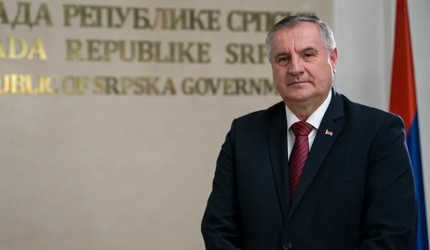 Prime Minister of Republika Srpska Radovan Višković