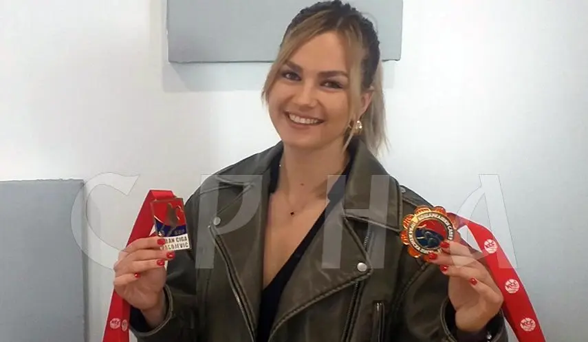 BASKETBALL PLAYER HELENA KOVAČEVIĆ WINS TITLE WITH RED STAR