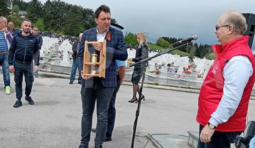 AS OF TODAY, ETERNAL FLAME FROM THE KREMLIN IS AT NEW ZEYTINLIK