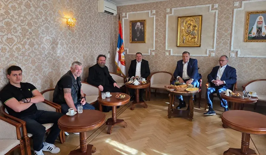 PRESIDENT DODIK VISITS SOC REPRESENTATIVE OFFICE IN MOSCOW