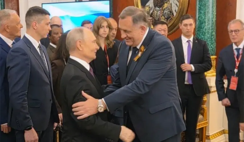 The President of Republika Srpska Milorad Dodik met with the Russian leader Vladimir Putin in Moscow.