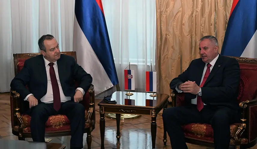 VIŠKOVIĆ AND DAČIĆ ON POLITICAL AND SECURITY SITUATION