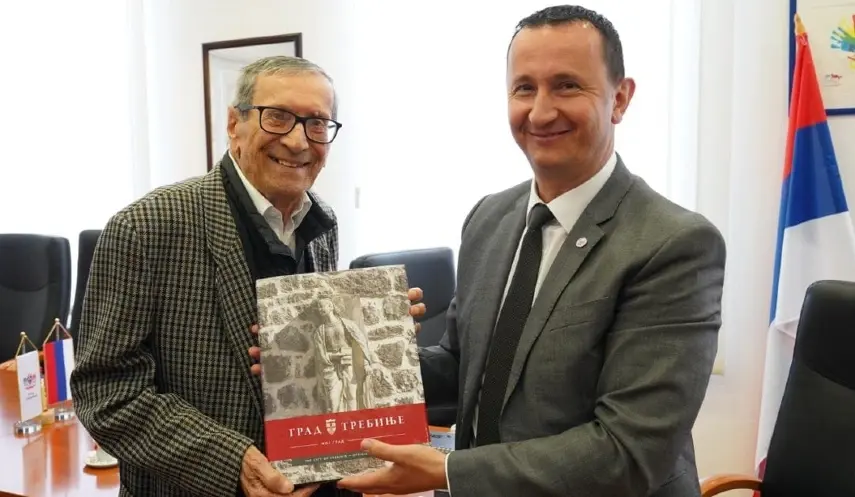 ĆURIĆ HOSTED ONE OF THE OLDEST RESIDENTS OF TREBINJE