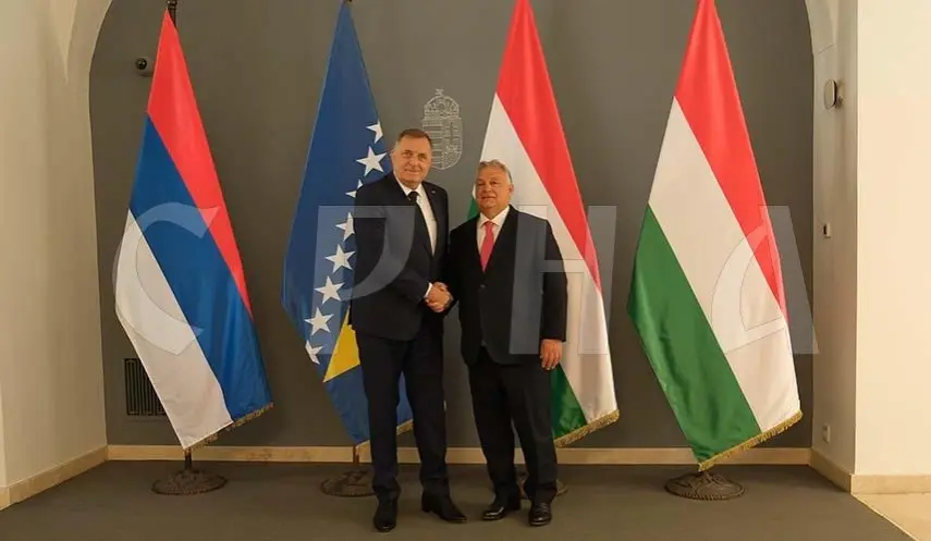 ORBÁN - DODIK MEETING BEGINS