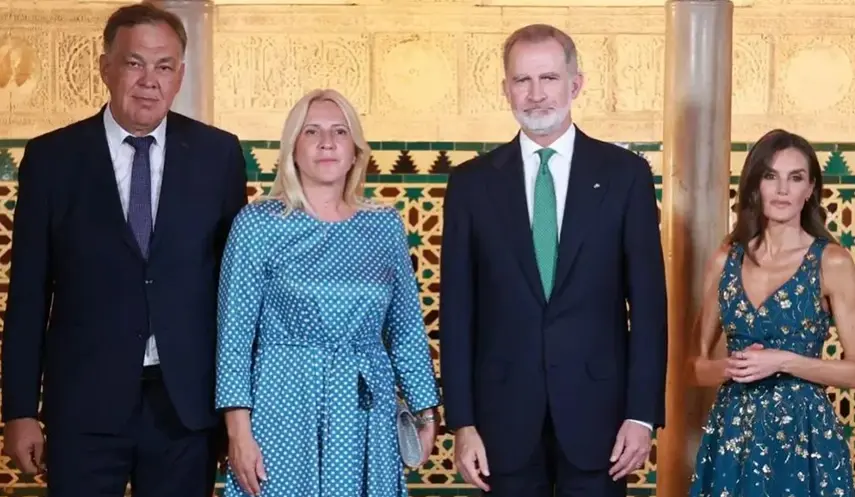 CVIJANOVIĆ: WARM WELCOME FROM THE KING AND QUEEN OF SPAIN