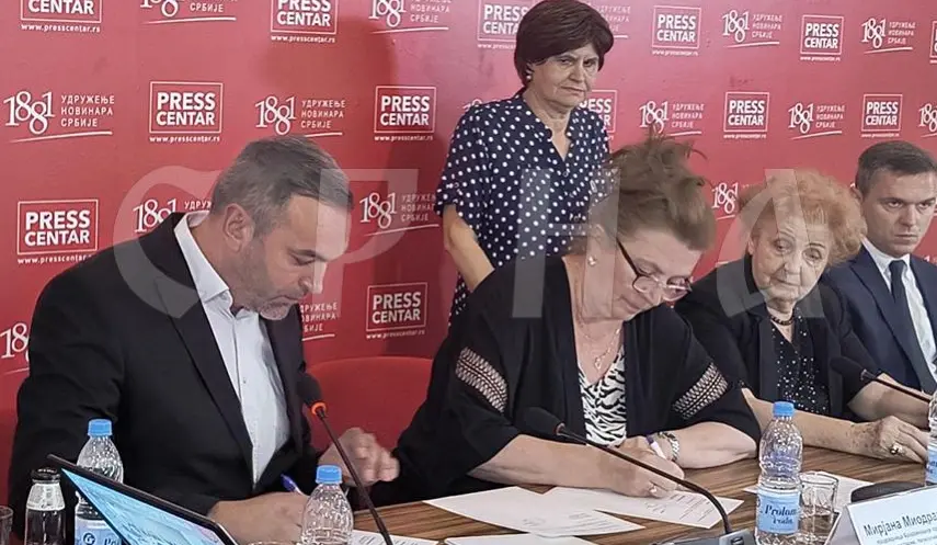BOJIĆ SIGNED MEMORANDUMS OF COOPERATION WITH FIVE WAR VICTIMS' ASSOCIATIONS IN BELGRADE