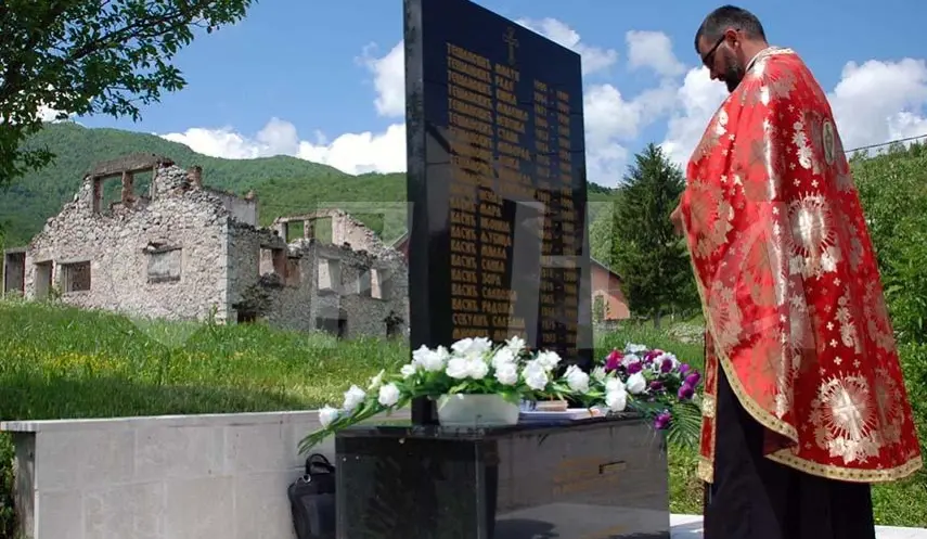 33 YEARS SINCE BRUTAL MURDER OF 24 SERB CIVILIANS COMMEMORATED
