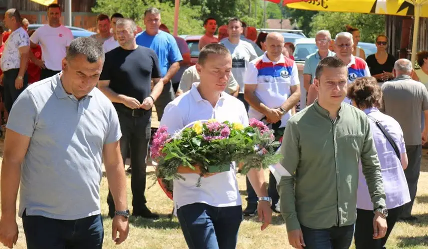 Deputy Defense Minister in the Council of Ministers Aleksandar Goganović visited the returnee village of Sižje, where he attended a memorial service and a commemorative tournament in honor of Branislav Kulišić Manja, and spoke with local residents who continue to preserve Serb tradition and identity despite numerous challenges.
