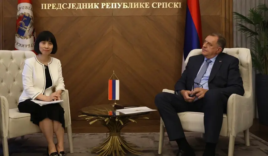 DODIK: SRPSKA COMMITTED TO STRENGTHENING FRIENDSHIP AND COOPERATION WITH CHINA