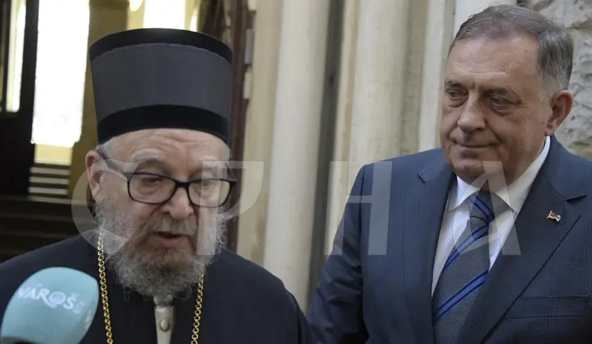 METROPOLITAN LUKIJAN: DODIK'S VISIT FURTHER STRENGTHENS TIES BETWEEN TWO NATIONS