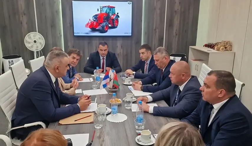 MINIĆ: DISCUSSIONS HELD ON NEW SHIPMENT OF BELARUS TRACTORS