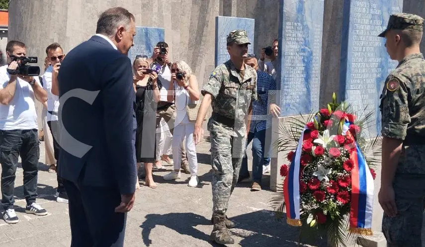 Republika Srpska President Milorad Dodik in Trebinje on Vidovdan.