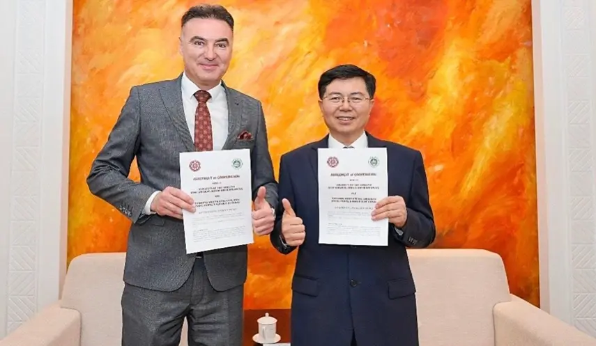 AGREEMENT SIGNED WITH SHANDONG AGRICULTURAL UNIVERSITY IN CHINA