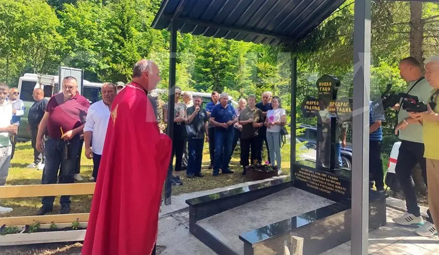 MEMORIAL SERVICE HELD AT THE SITE OF ŽEPA MASSACRE