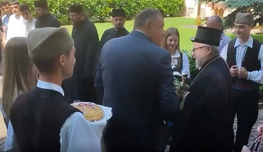 METROPOLITAN LUKIJAN WELCOMES DODIK