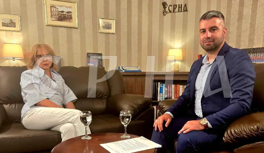 Advisor to the President of Republika Srpska, Ana Trišić Babić during the SRNA podcast.