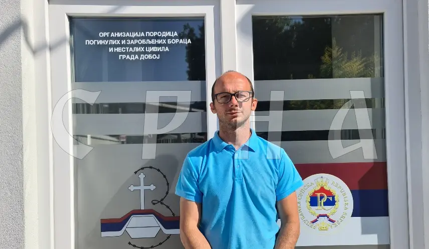 The president of the City Organization of Families of Captured and Fallen Soldiers and Missing Civilians in Doboj Igor Filipović.
