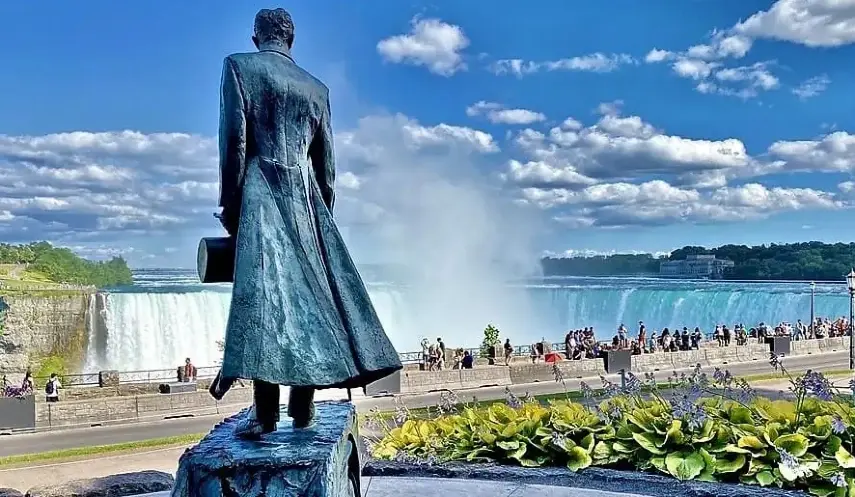 On July 9, 2006, a monument to the great Serbian scientist Nikola Tesla was unveiled at Niagara Falls.