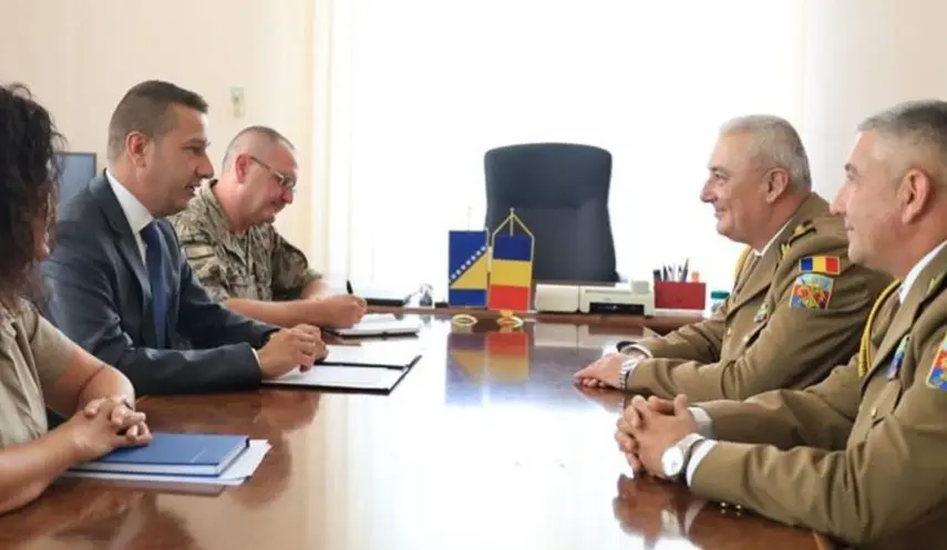 GOGANOVIĆ MEETS WITH MILITARY ATTACHÉS OF THE U.S., AUSTRIA AND ROMANIA: OPPORTUNITY TO PRESENT SRPSKA'S OFFICIAL STANCES