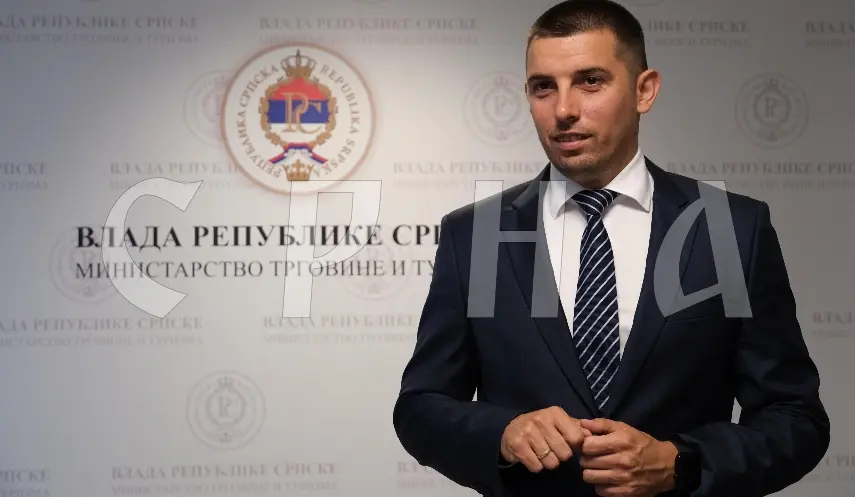 Minister of Trade and Tourism of Republika Srpska, Denis Šulić.