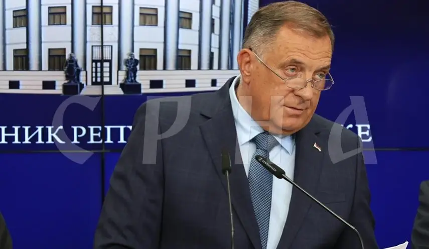 IF SCHMIDT ENCROACHES ON PROPERTY, DECISION ON SRPSKA'S INDEPENDENCE WILL FOLLOW