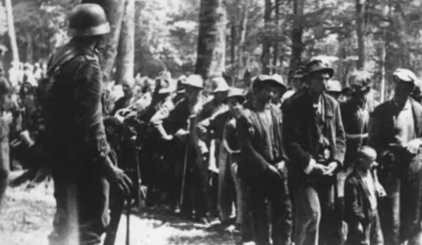 GERMAN NAZIS AND USTAŠE CAPTURED KOZARA