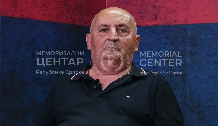 Radomir Đurđević, the brother of fallen Republika Srpska Army soldier Milan Đurđević, who left behind four children, gave testimony to the Republika Srpska Memorial Center because he believes it is important that such stories remain in archives for the descendants of fallen soldiers from the past war.